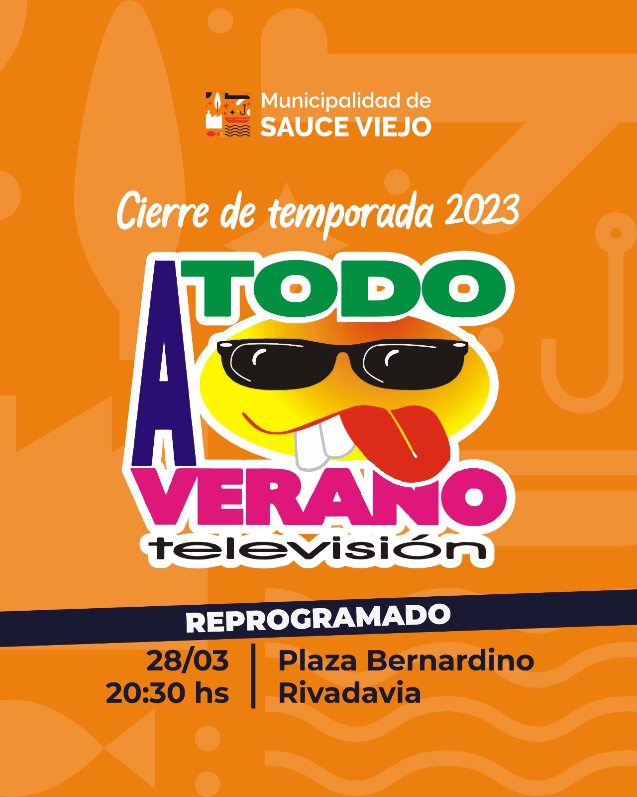Cierre del programa «A Todo Verano» en Sauce Viejo