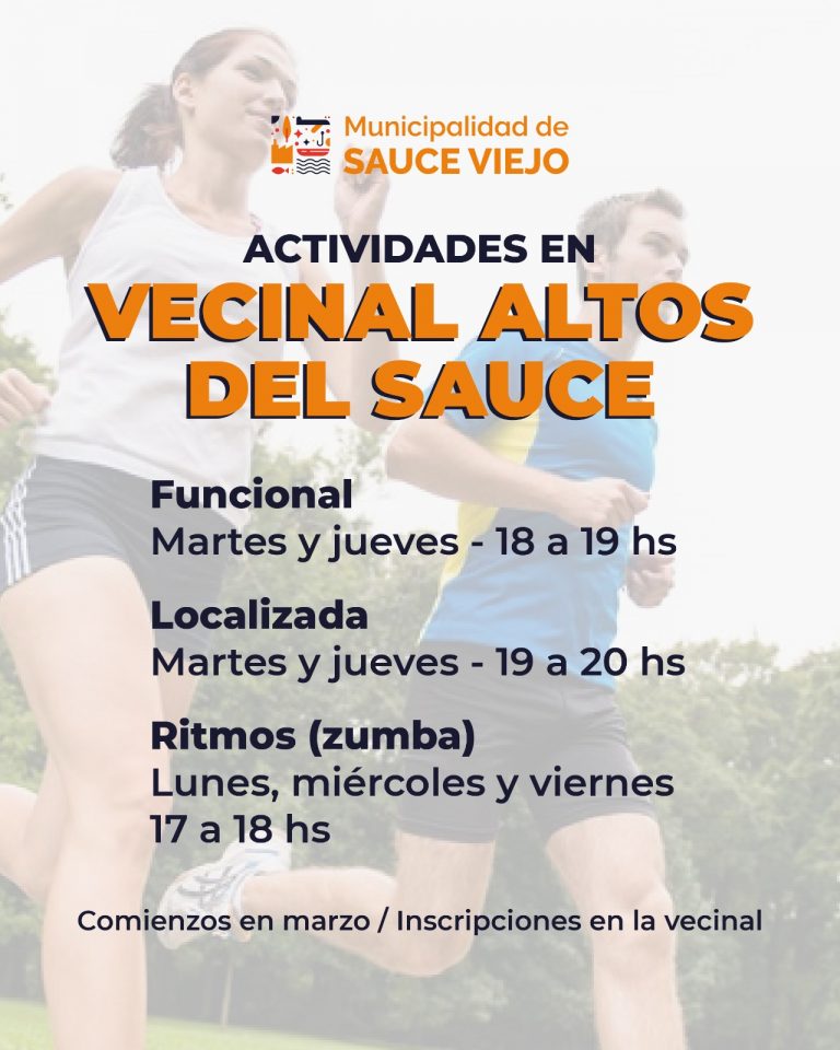 ACTIVIDADES EN VECINAL ALTOS DEL SAUCE