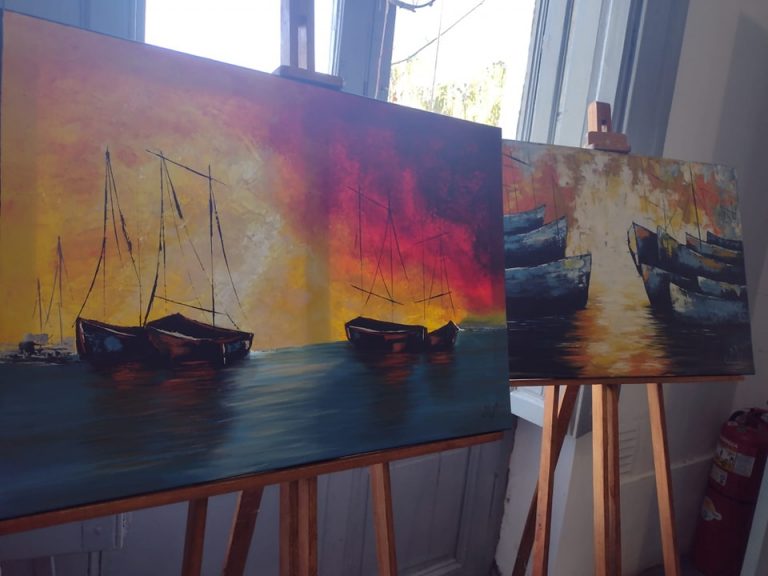 EL GOBIERNO DE LA CIUDAD AGRADECE A LA ARTISTA PLÁSTICA MABE KREIFF