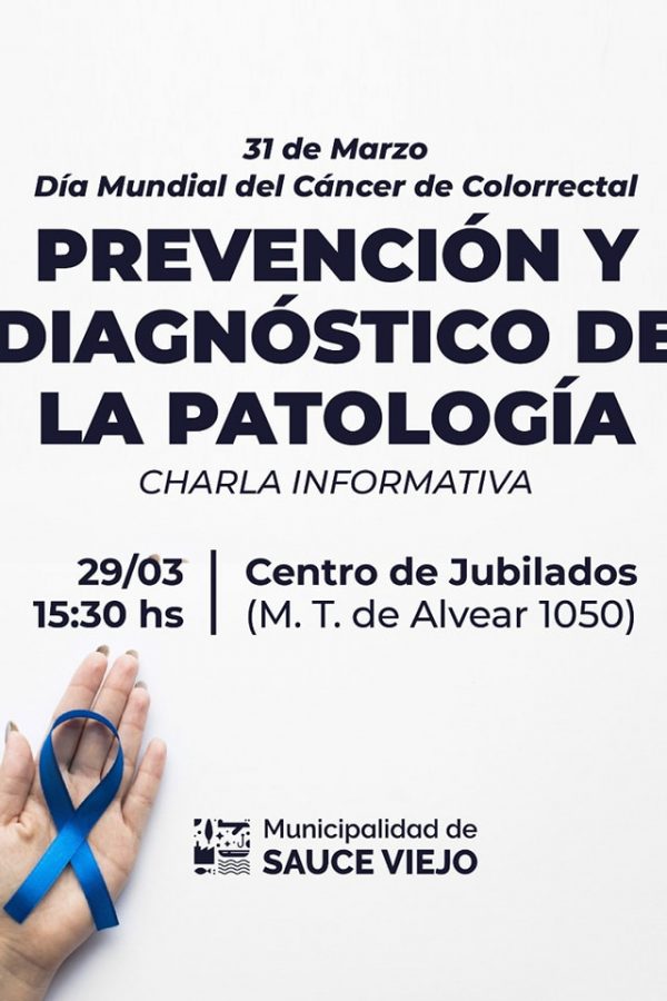 Charla informativa por el Día Mundial del Cáncer Colorrectal