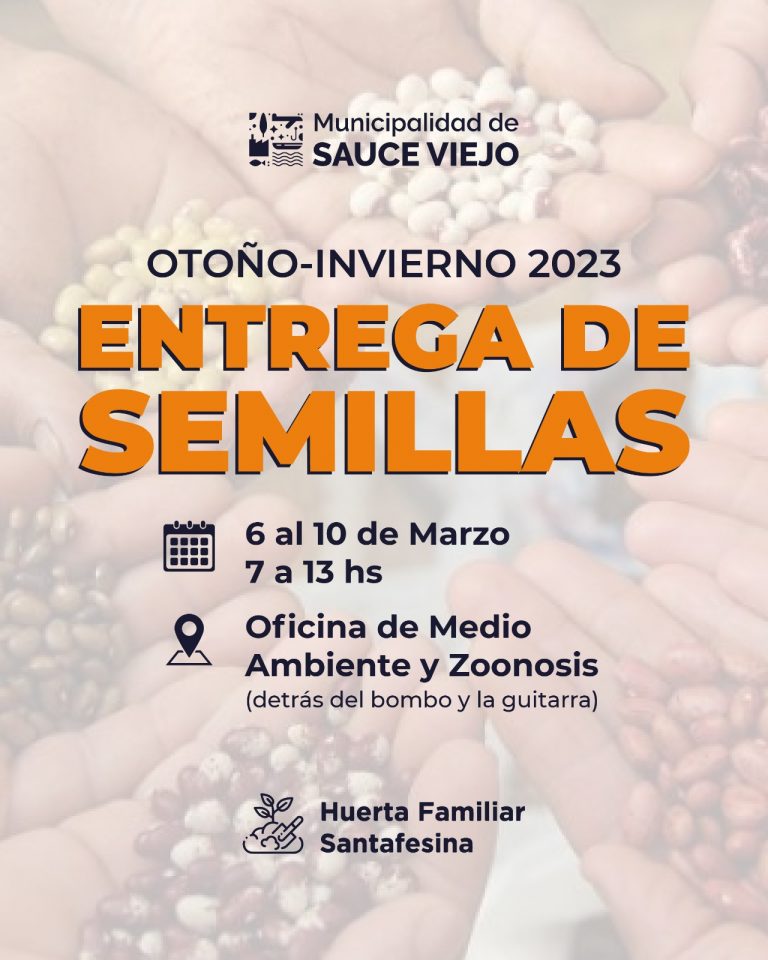 ENTREGA DE SEMILLAS OTOÑO-INVIERNO 2023