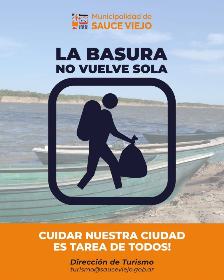 En El Río, La Basura No Vuelve Sola