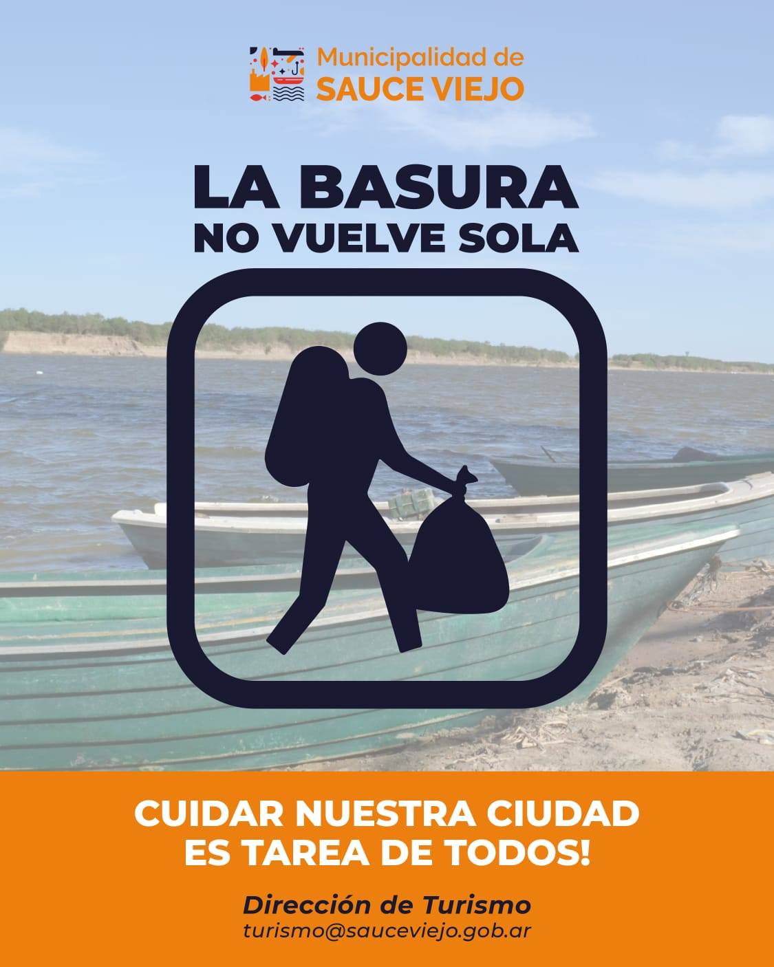 En El Río, La Basura No Vuelve Sola