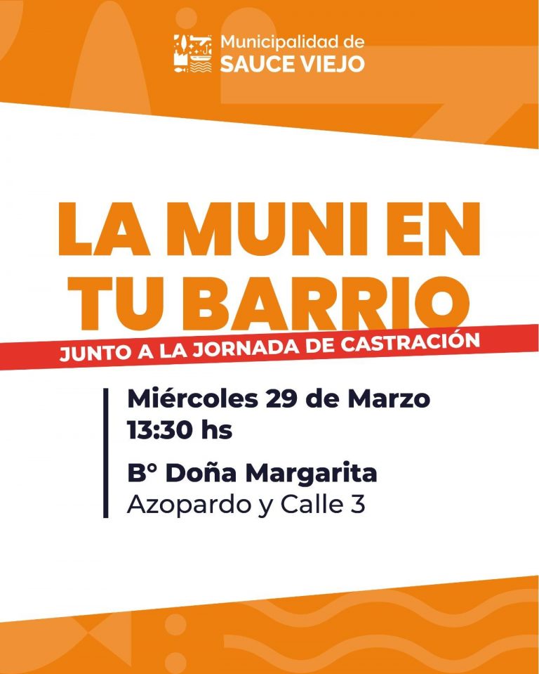 LA MUNI EN TU BARRIO