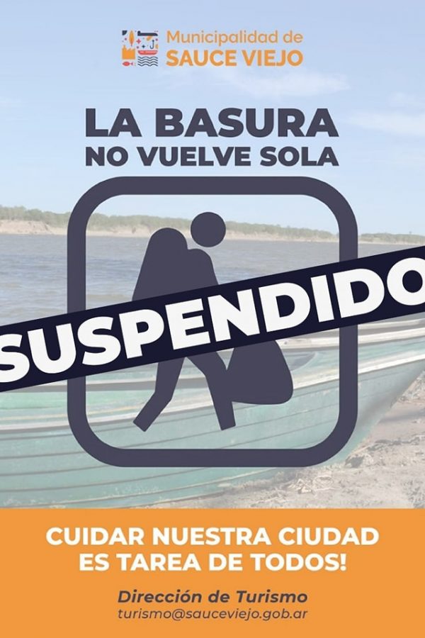 Debido a las lluvias, se suspende hasta nuevo aviso la limpieza de la costa