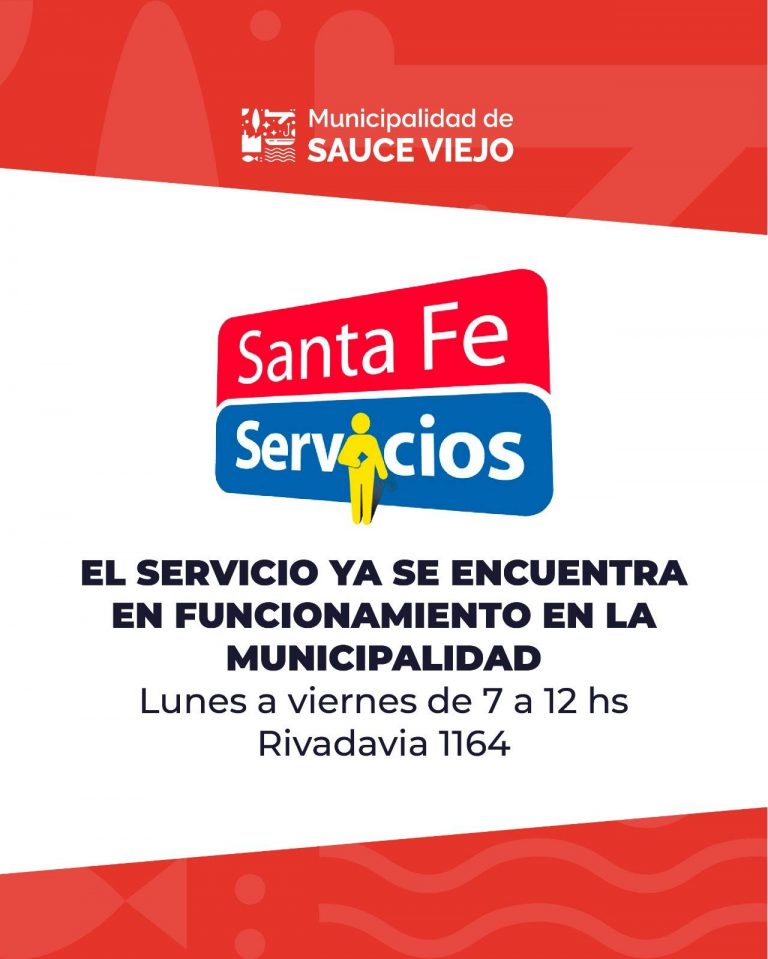 SANTA FE SERVICIOS FUNCIONA NORMALMENTE