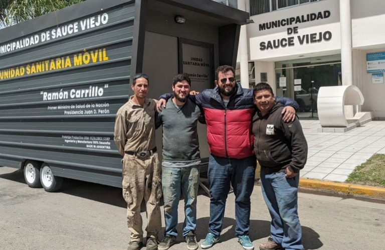 Presentaron la Unidad Sanitaria Móvil Dr. Ramón Carrillo