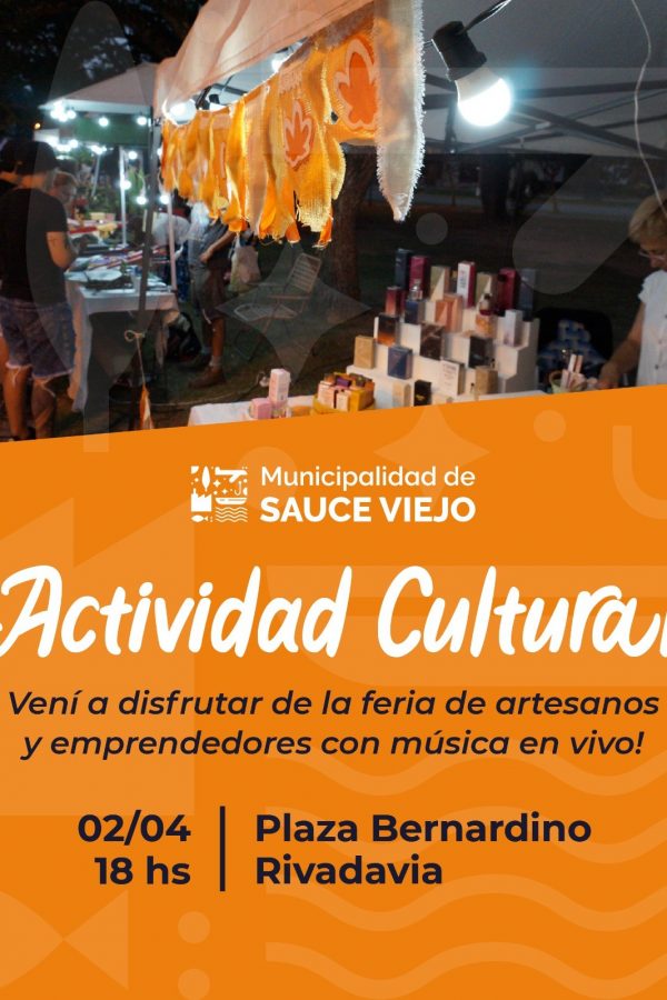 Actividad en la plaza Bernardino Rivadavia