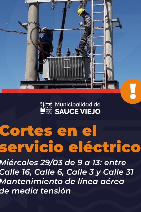 Cortes en el servicio eléctrico