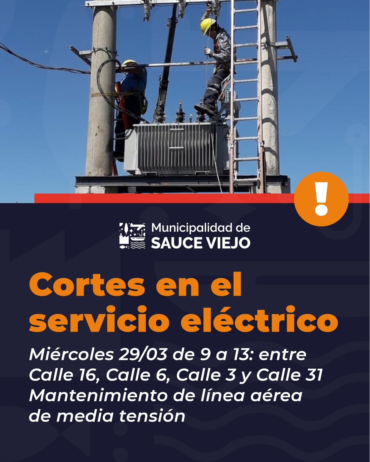 Cortes en el servicio eléctrico