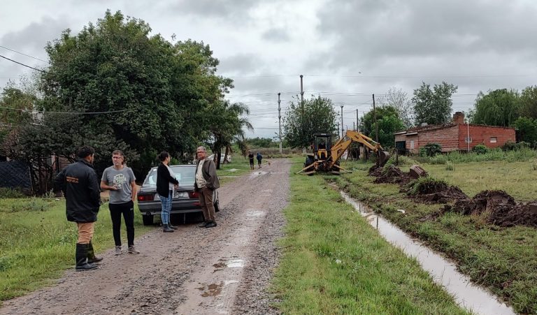 Continúan las reparaciones en las calles de Sauce Viejo: Barrio San Cayetano