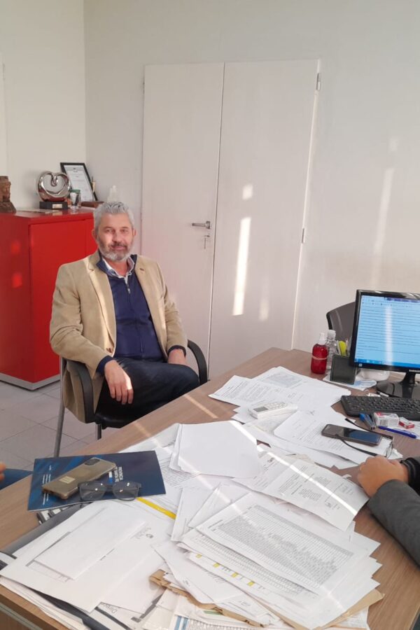 EL DIRECTOR PROVINCIAL DE ODONTOLOGIA VISITÓ SAUCE VIEJO