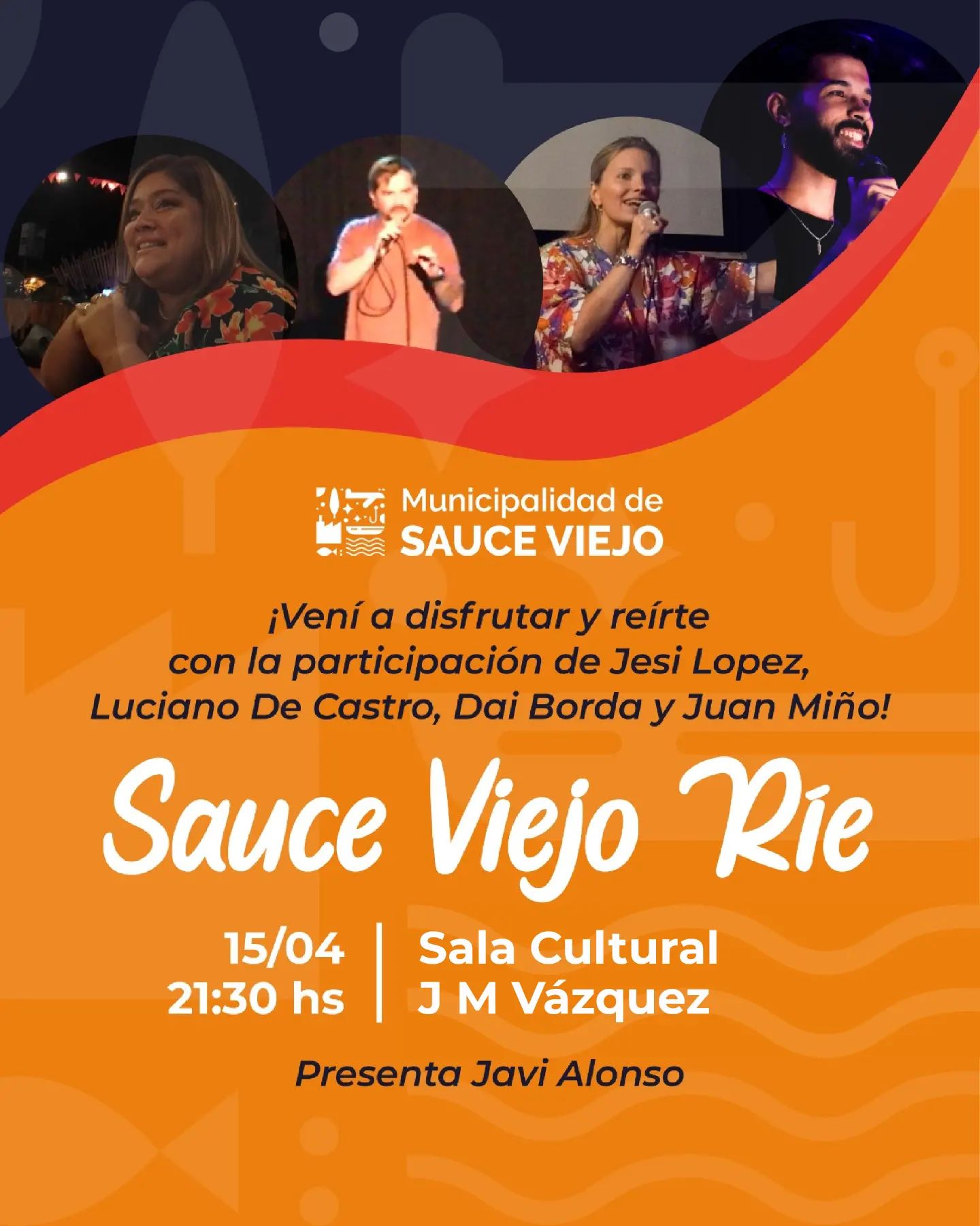 SAUCE VIEJO RÍE: una noche para compartir