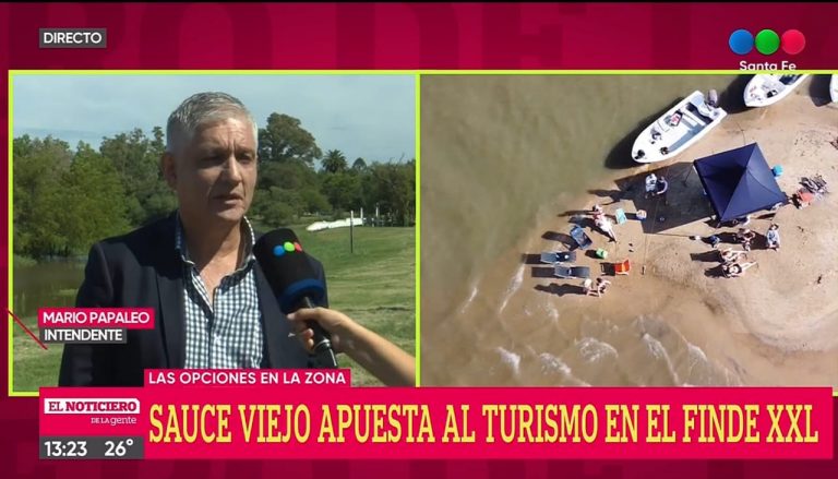 Llegó Semana Santa y Sauce Viejo es turismo