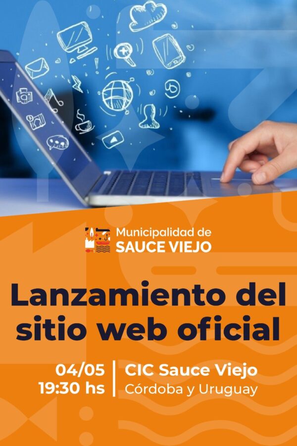 Conocé la flamante página web de la Municipalidad de Sauce Viejo