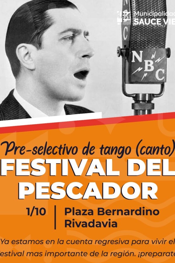 SE VIENE EL PRE SELECTIVO DE RUBRO TANGO PARA EL FESTIVAL DEL PESCADOR💃🏻🕴🏻