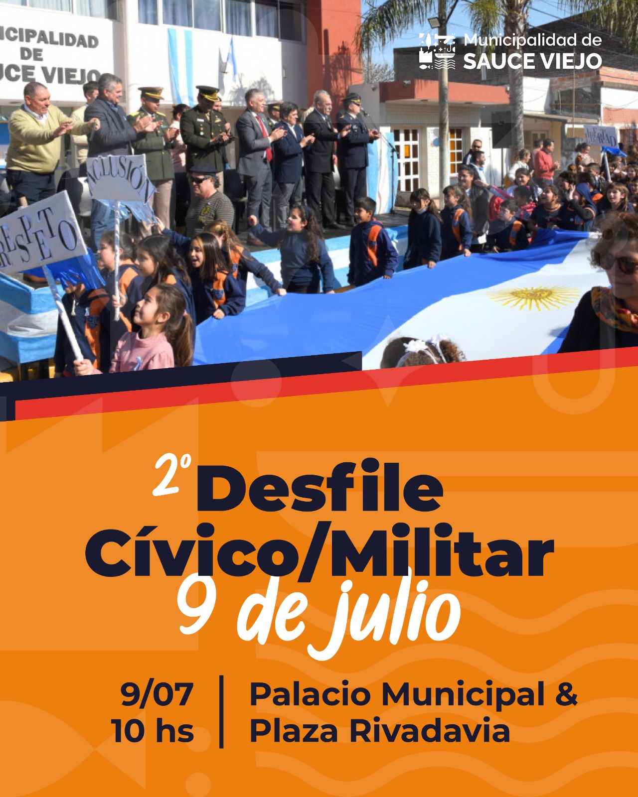 9 DE JULIO EN SAUCE VIEJO: ¡ NO TE PIERDAS LA GRAN FIESTA QUE VAMOS A VIVIR JUNTOS PARA FESTEJAR LA INDEPENDENCIA ARGENTINA!