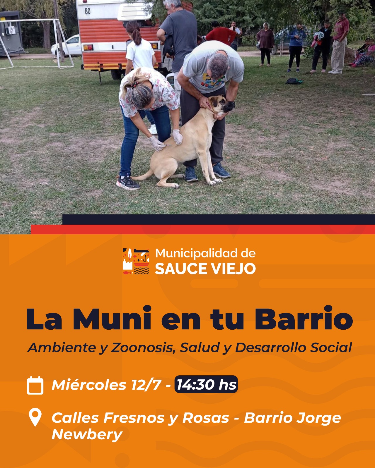 «LA MUNI EN TU BARRIO»: TE ESPERA ESTE MIÉRCOLES EN EL BARRIO JORGE NEWBERY