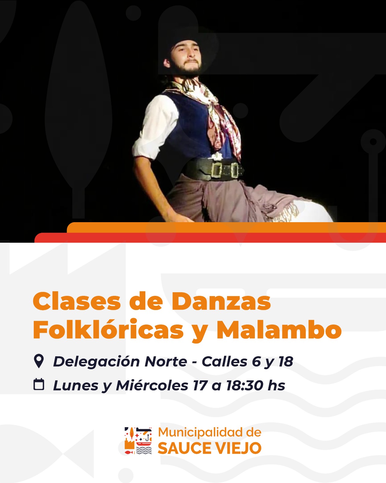 CLASES DE DANZAS FOLKLÓRICAS Y MALAMBO EN DELEGACION NORTE