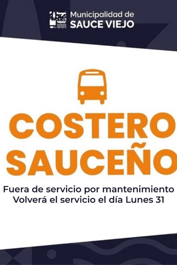 ATENCIÓN SAUCEÑOS Y SAUCEÑAS