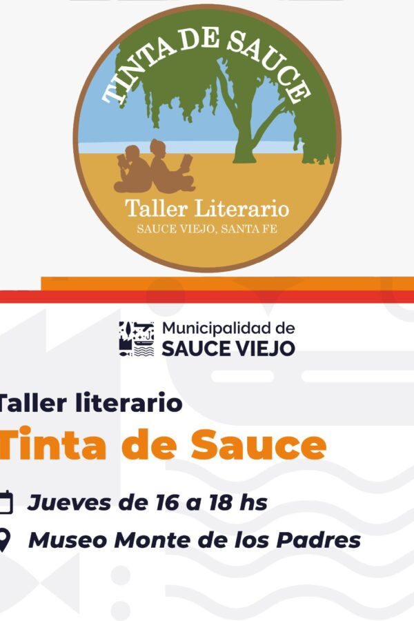 TALLER LITERARIO “TINTA DE SAUCE”: ¡TE ESTAMOS ESPERANDO!