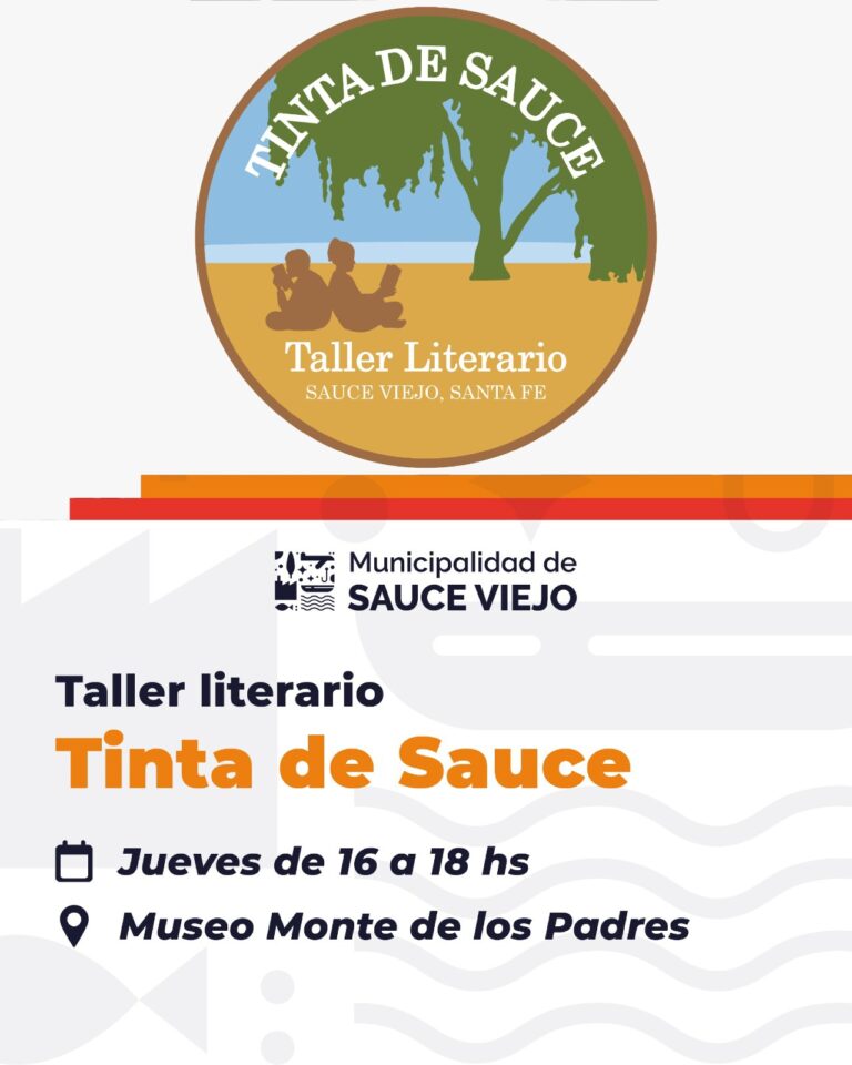 TALLER LITERARIO “TINTA DE SAUCE”: ¡TE ESTAMOS ESPERANDO!