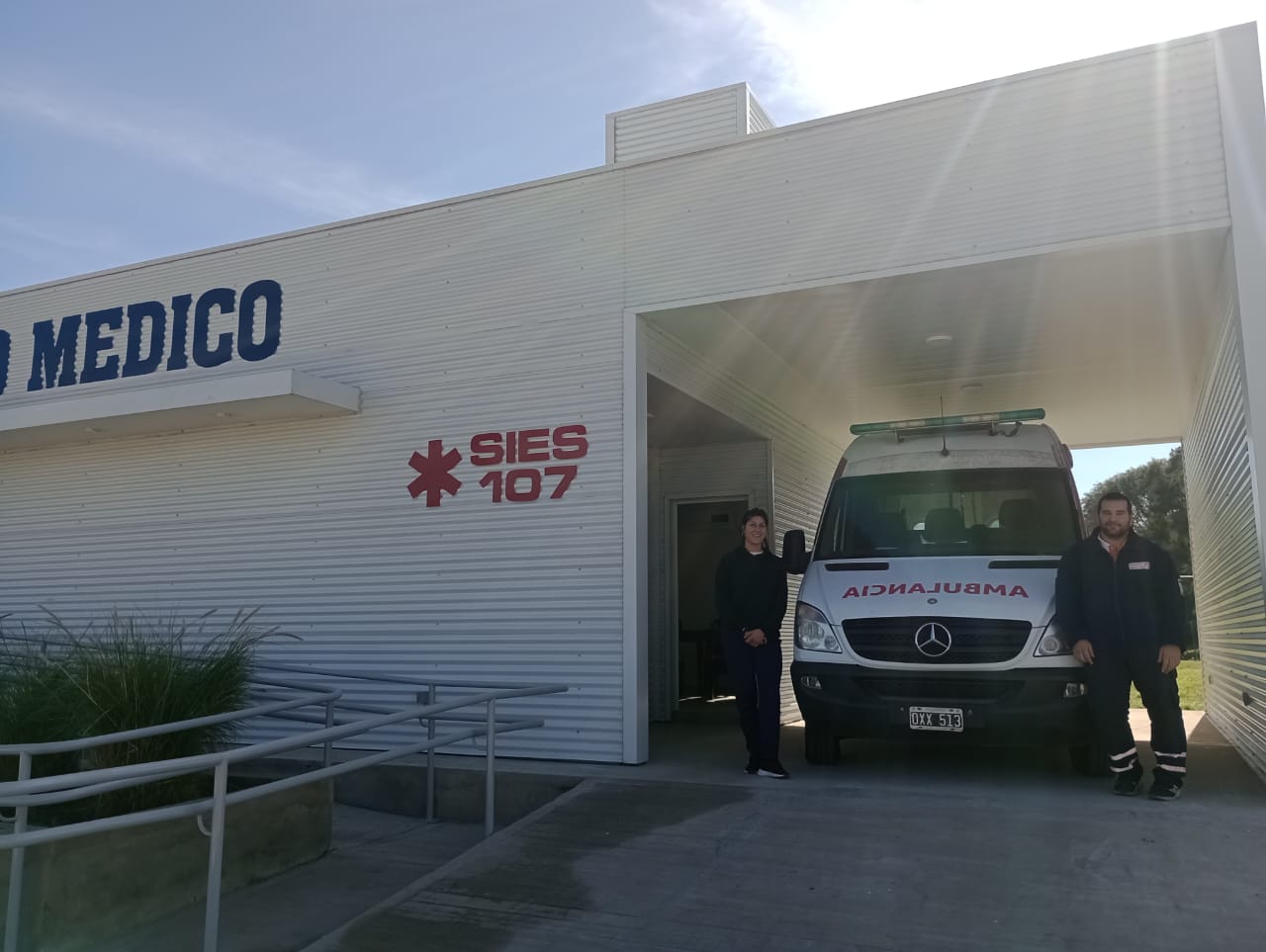 YA FUNCIONA LA POSTA DEL 107 UBICADA EN EL PARQUE INDUSTRIAL