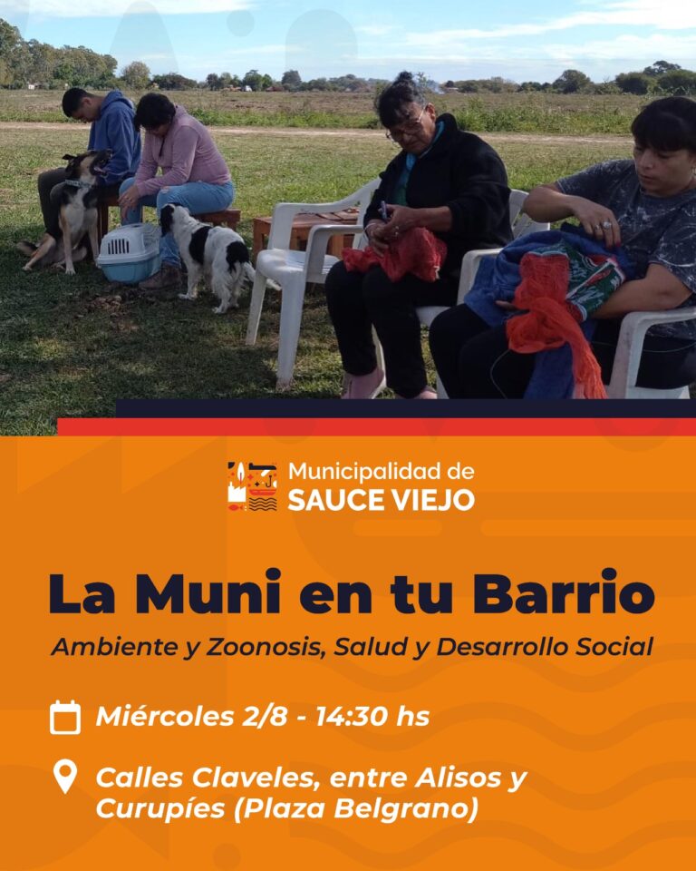 «LA MUNI EN TU BARRIO»: OTRA JORNADA DE CERCANÍA, ESTA VEZ EN EL BARRIO NUEVA DETROIT