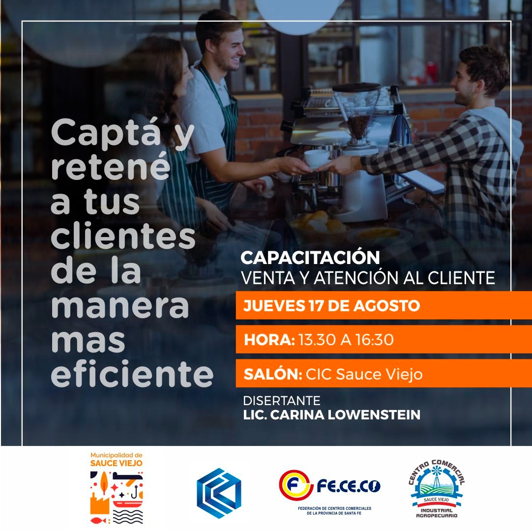 CURSO DE CAPACITACIÓN EN VENTAS Y ATENCIÓN AL CLIENTE: ¡MEJORÁ TU PERFORMANCE!