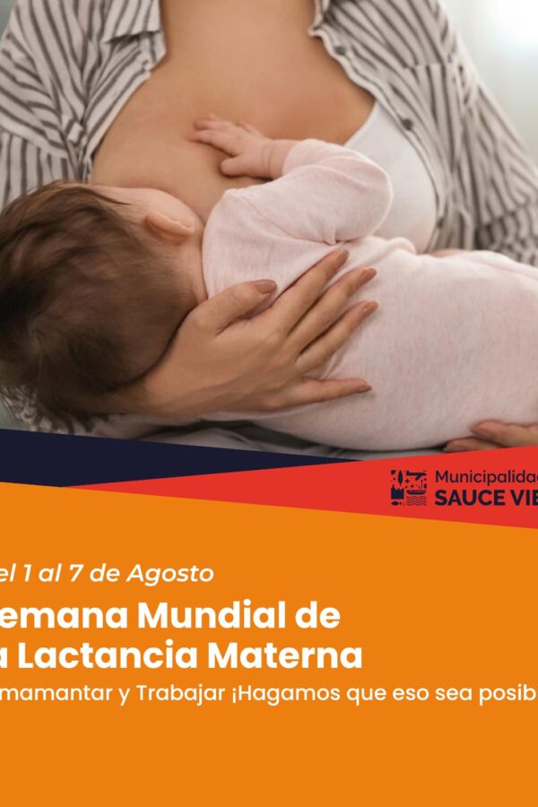 1 al 7 de agosto: Semana Mundial de la Lactancia Materna