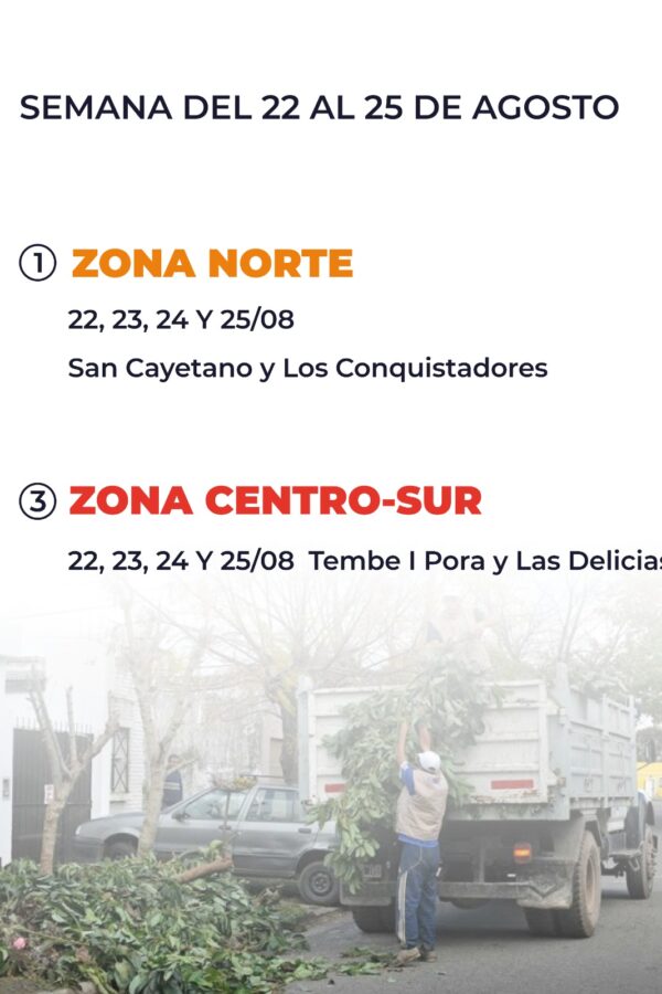 SERVICIO DE RECOLECCION DE RAMAS