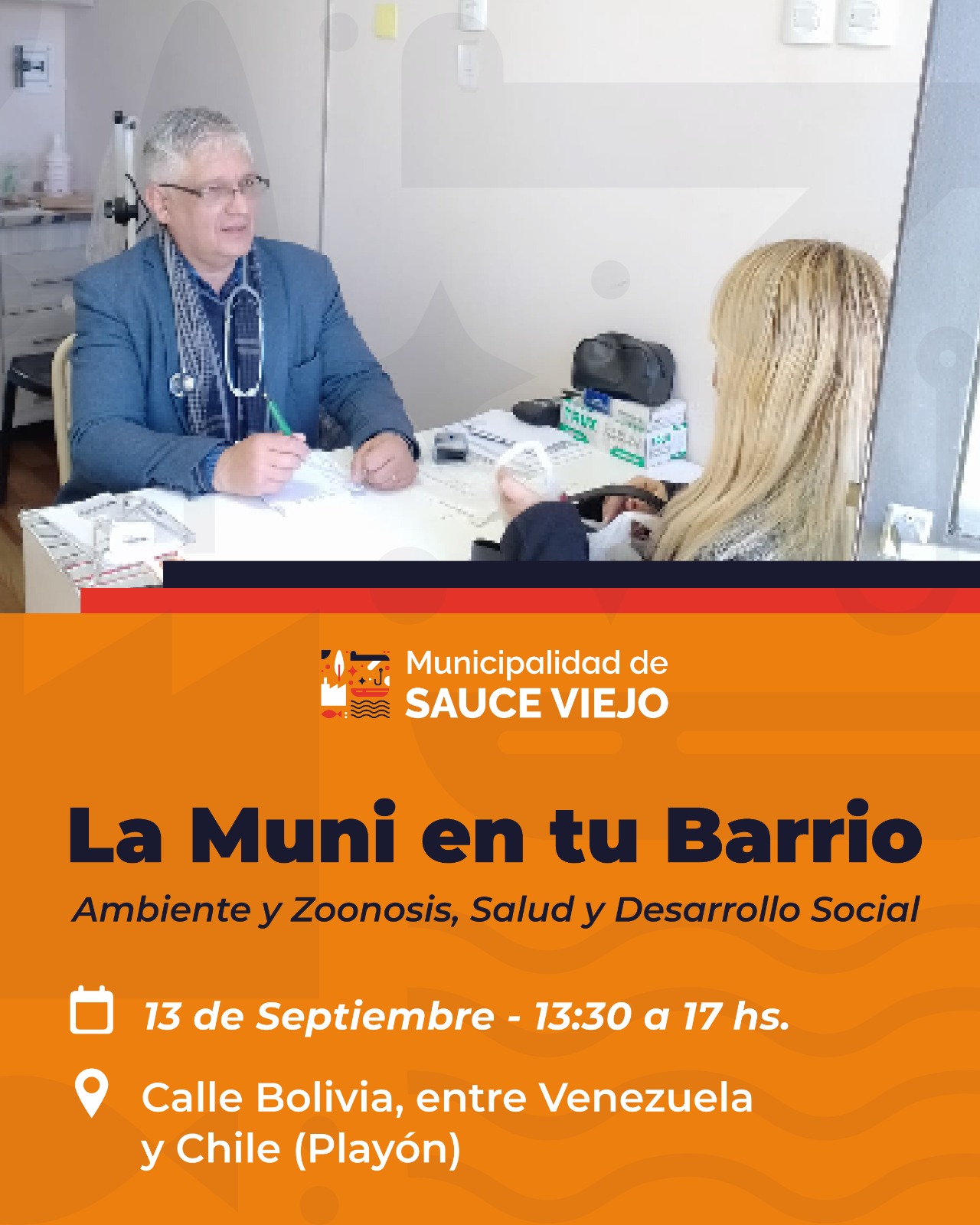 «LA MUNI EN TU BARRIO»: OTRA JORNADA DE CERCANÍA, ESTA VEZ EN EL BARRIO SANTA TERESITA