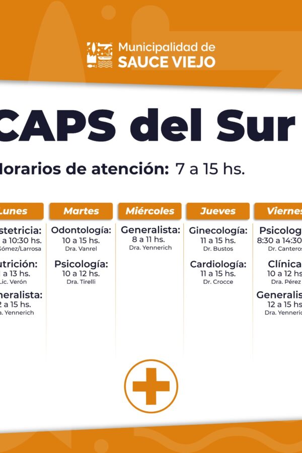 EL LUNES COMIENZA LA ATENCIÓN EN EL NUEVO CENTRO DE SALUD DEL SUR: LOS HORARIOS