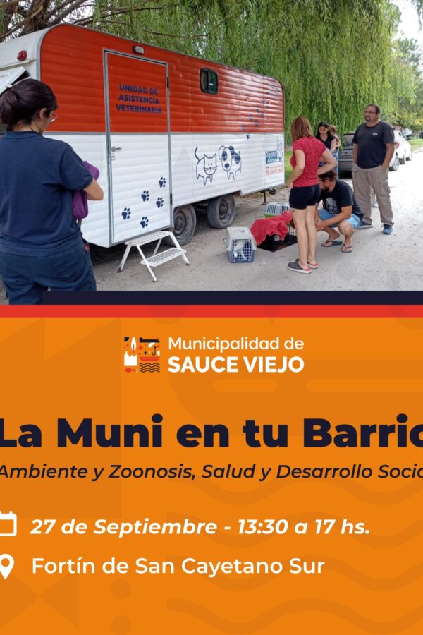 «LA MUNI EN TU BARRIO»: OTRA JORNADA DE CERCANÍA, ESTA VEZ EN EL BARRIO SAN CAYETANO SUR