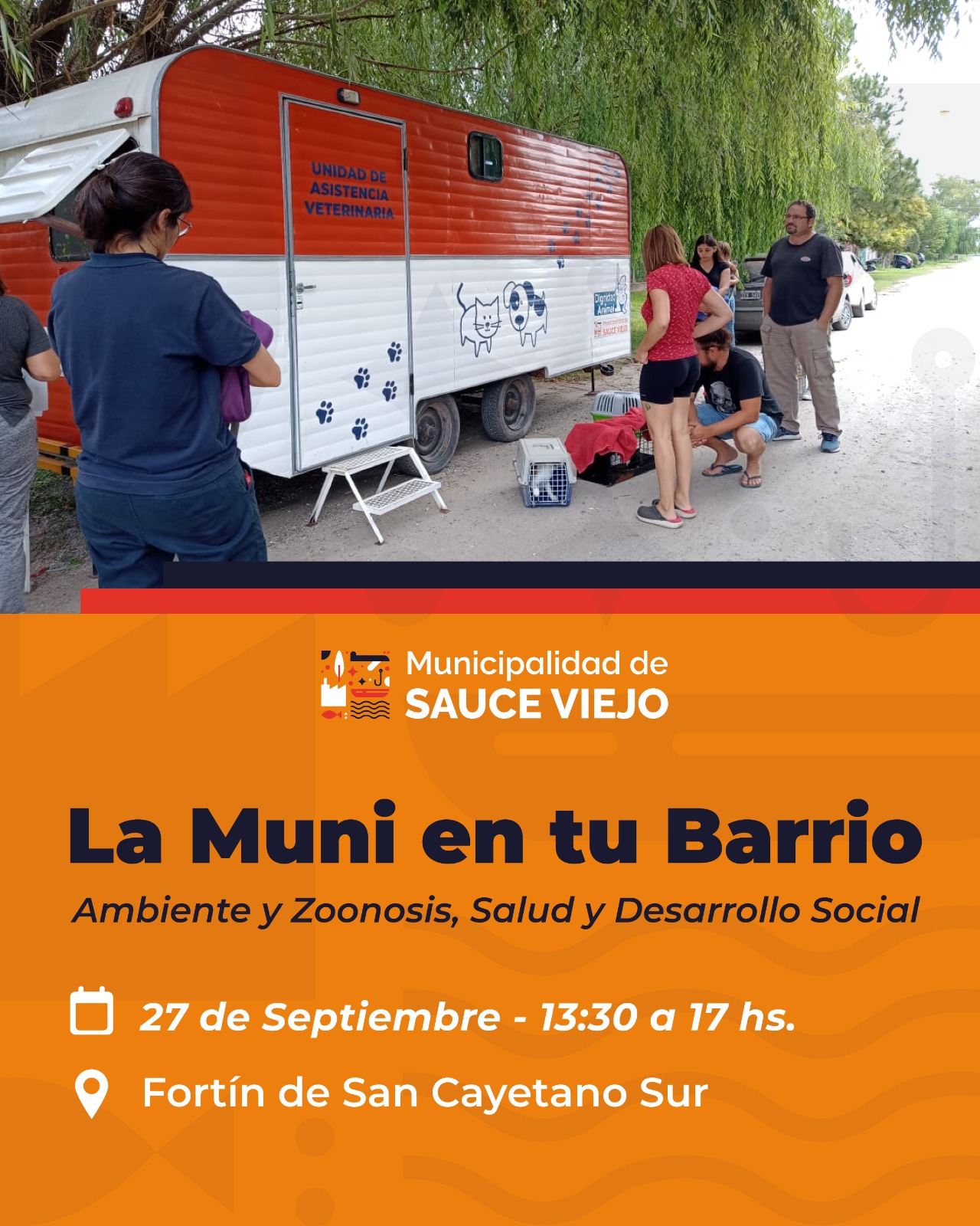 «LA MUNI EN TU BARRIO»: OTRA JORNADA DE CERCANÍA, ESTA VEZ EN EL BARRIO SAN CAYETANO SUR