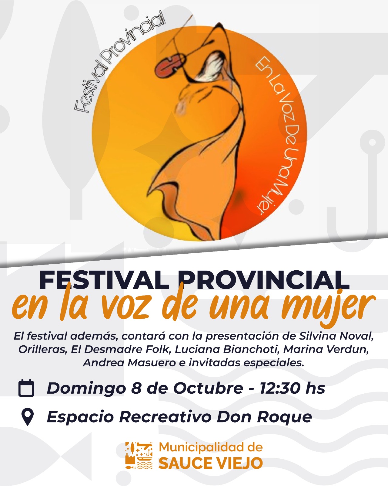 PRIMER FESTIVAL PROVINCIAL EN LA VOZ DE UNA MUJER