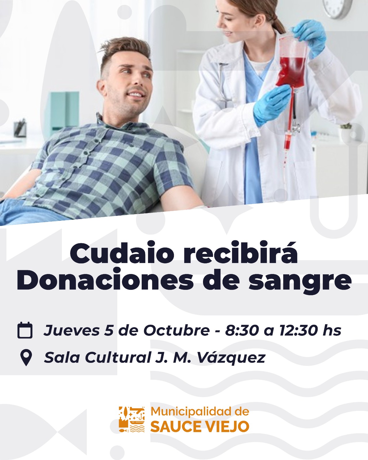 SAUCE VIEJO: CUDAIO RECIBIRÁ DONACIÓN DE SANGRE EN LA EXPO SALUD
