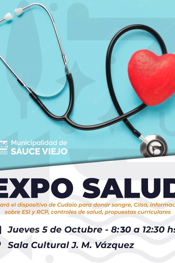 SAUCE VIEJO: SE VIENE LA EXPO SALUD CON PROPUESTAS INTEGRADORAS, INFORMACIÓN SANITARIA Y DONACIÓN DE SANGRE