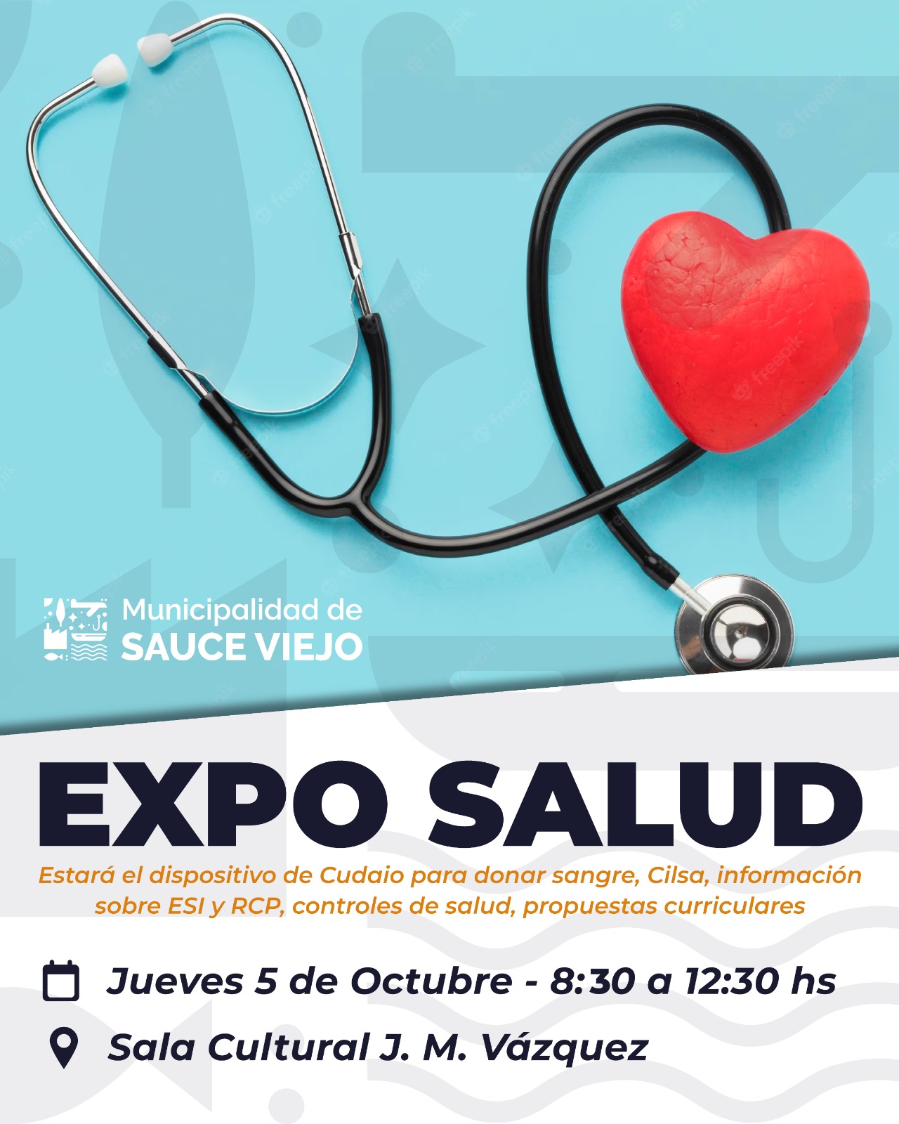 SAUCE VIEJO: SE VIENE LA EXPO SALUD CON PROPUESTAS INTEGRADORAS, INFORMACIÓN SANITARIA Y DONACIÓN DE SANGRE