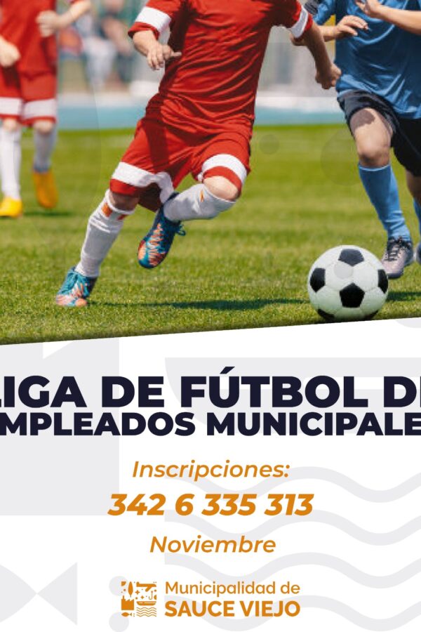 SE VIENE LA LIGA DE FÚTBOL DE EMPLEADOS MUNICIPALES