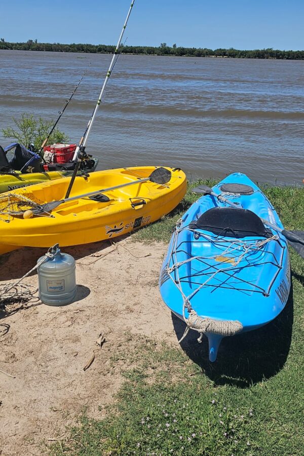 SAUCE VIEJO FUE SEDE DEL 4TO. ENCUENTRO DE PESCA EN KAYAKS