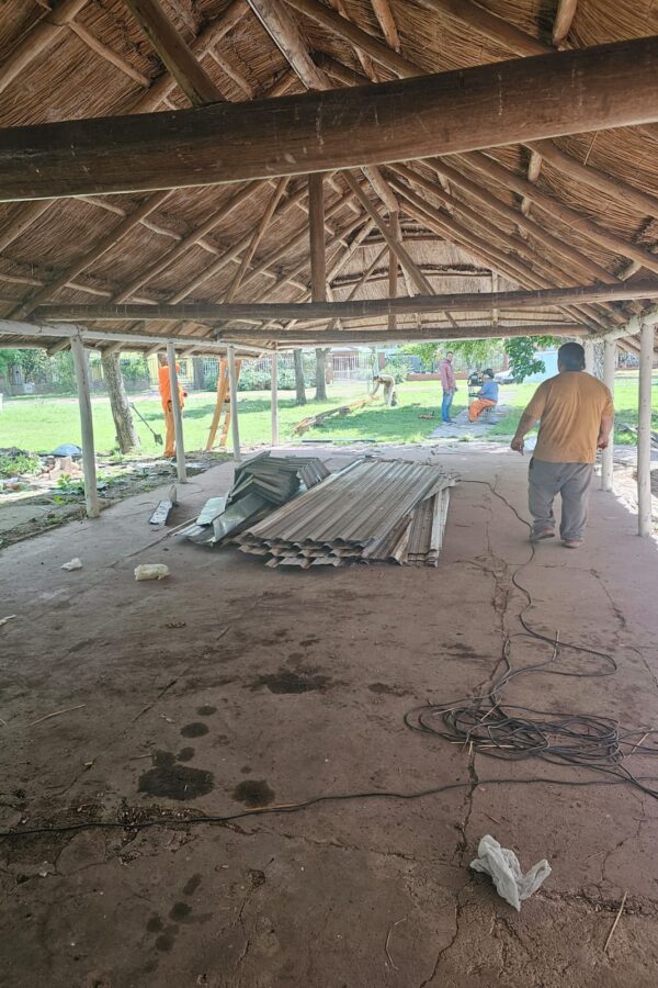 AVANZA LA PUESTA EN VALOR DEL ESPACIO RECREATIVO DON ROQUE