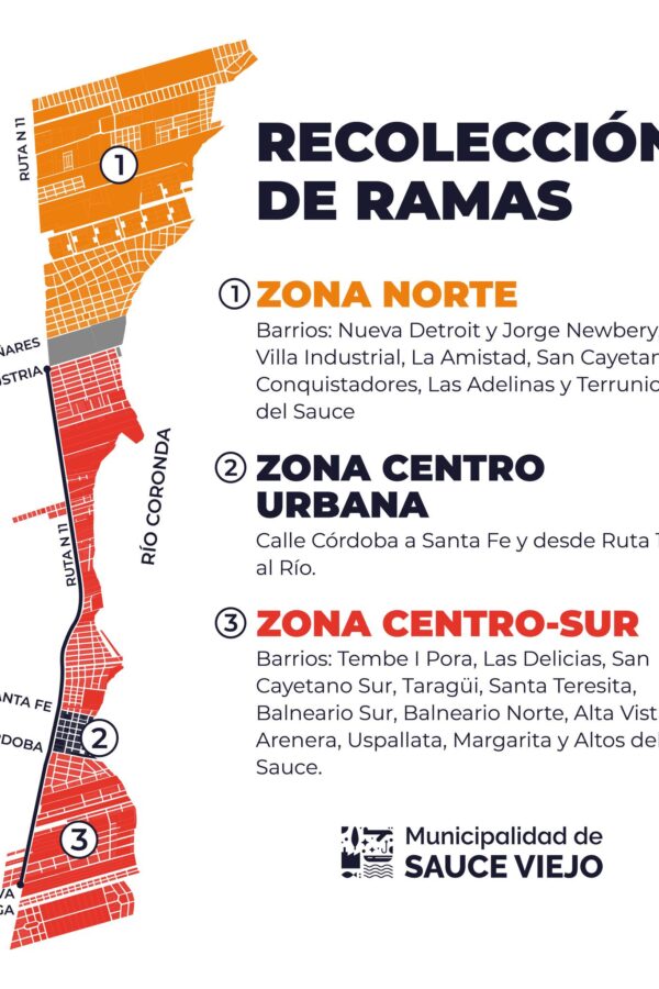 CRONOGRAMA DE RECOLECCIÓN DE RAMAS PARA EL MES DE NOVIEMBRE