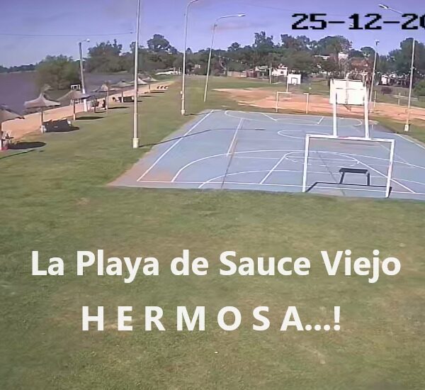 Quedó inaugurada este sábado la playa de Sauce Viejo