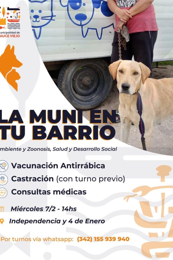 «LA MUNI EN TU BARRIO»: OTRA JORNADA DE CERCANÍA, ESTE MIÉRCOLES EN EL BARRIO SAN CAYETANO SUR