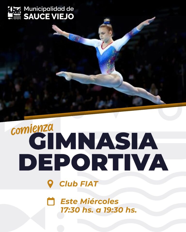 ¡ PREPARATE! SE VIENEN LAS CLASES DE GIMNASIA DERPORTIVA