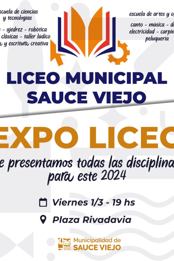 EXPO DISCIPLINAS Y TALLERES DEL LICEO MUNICIPAL