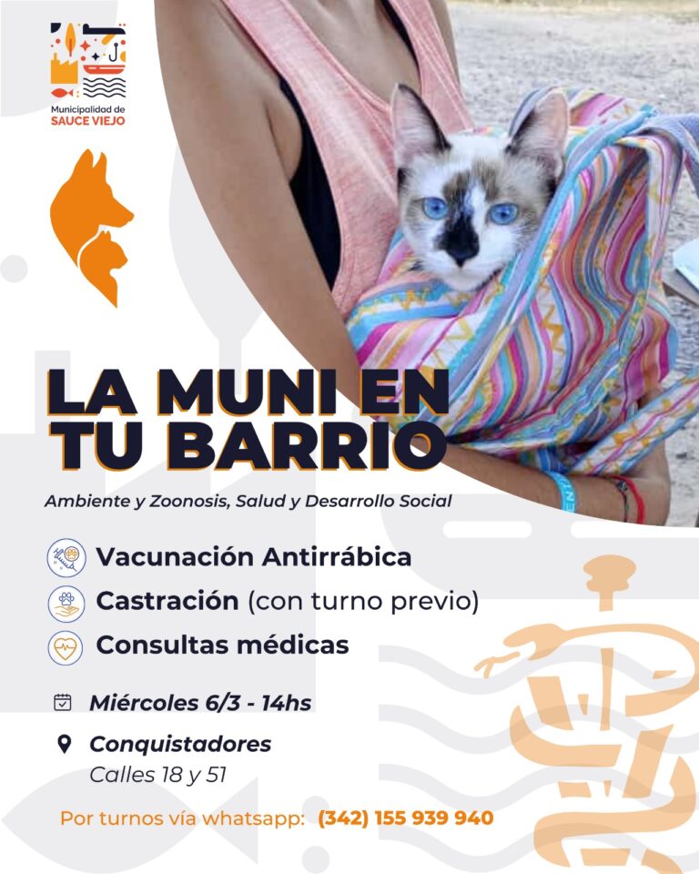 «LA MUNI EN TU BARRIO»: OTRA JORNADA DE CERCANÍA, ESTE MIÉRCOLES EN EL BARRIO CONQUISTADORES