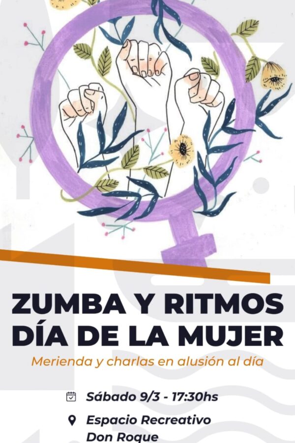 MASTER CLASS DE ZUMBA Y RITMOS POR EL DIA DE LA MUJER
