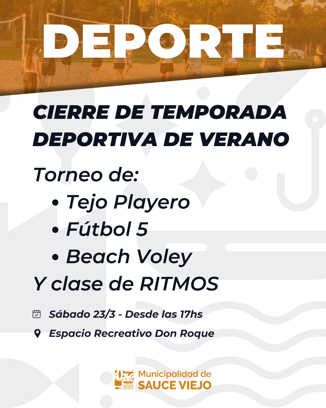 ¡CERRAMOS LA TEMPORADA DEPORTIVA DE VERANO EN EL ESPACIO RECREATIVO DON ROQUE!